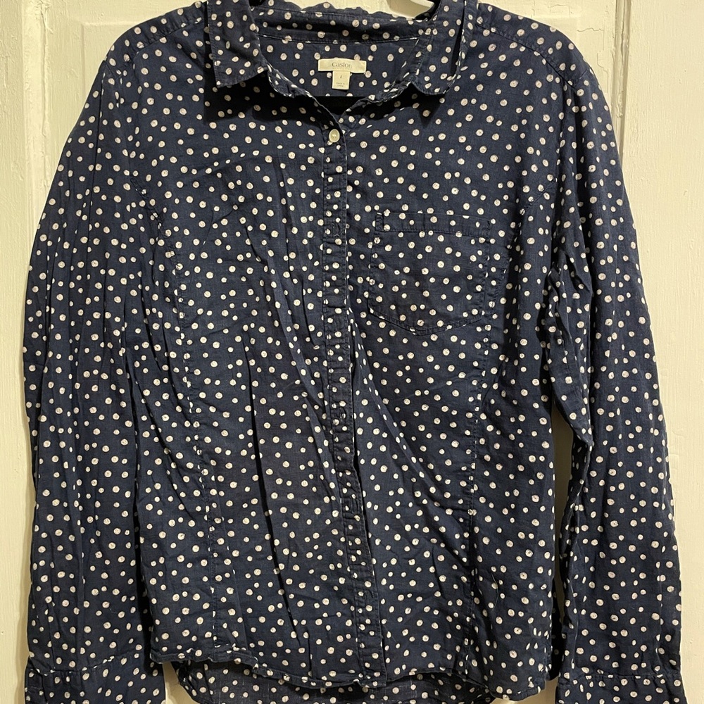 Caslon Button Down Top